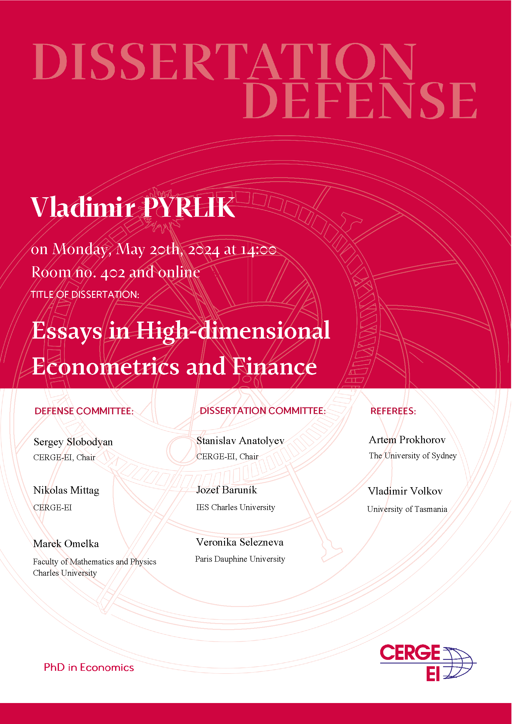 Defense poster Vladimir Pyrlik