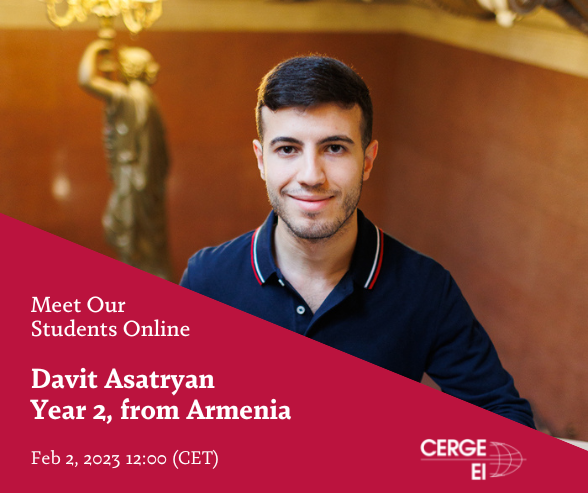 Meet our students Davit Asatryan